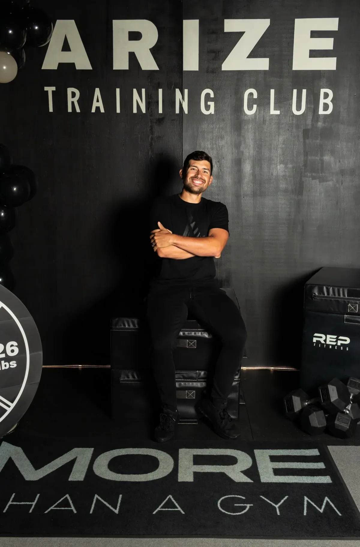Shawn coaching at Arize Training Club