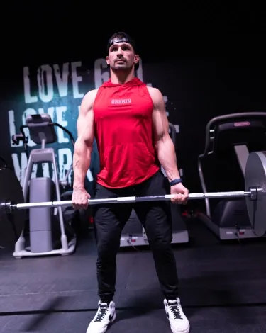 Personal training deadlift session at ATC