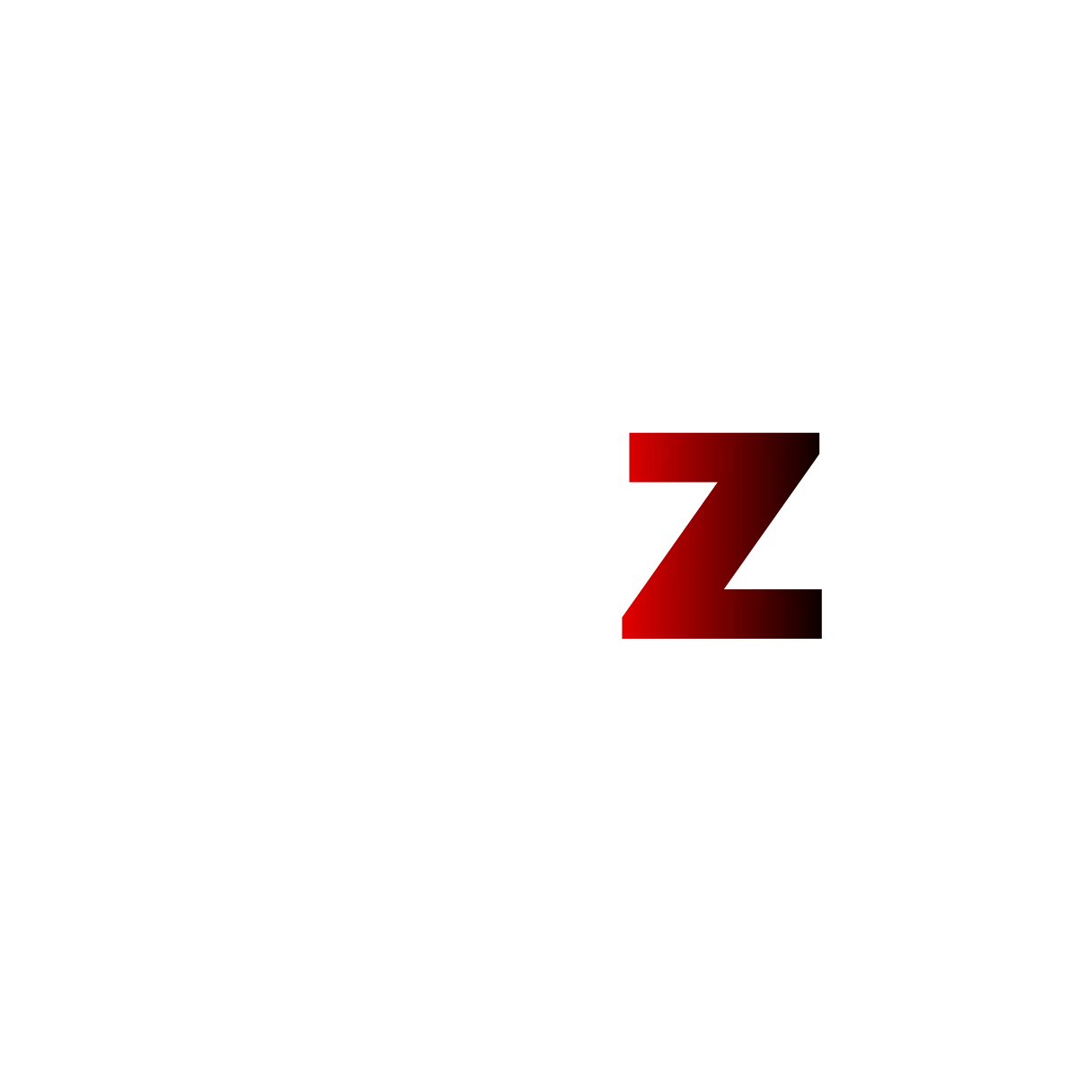 Arize wordmark · red Z-fade · on dark